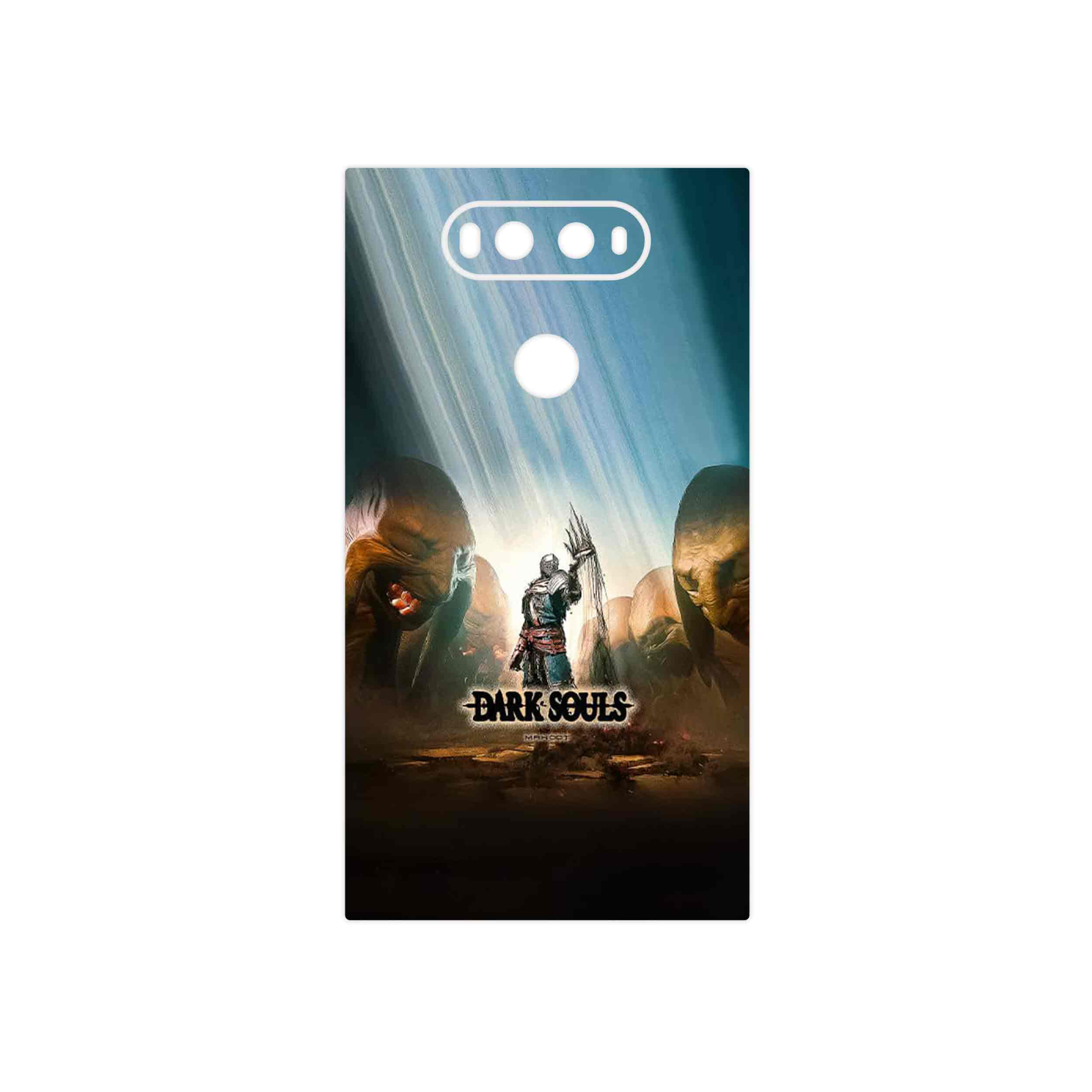 برچسب پوششی ماهوت مدل Dark Souls Game Series مناسب برای گوشی موبایل ال جی V20