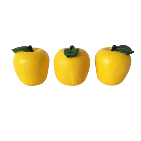 میوه تزیینی مدل سیب کد 524 بسته 3 عددی