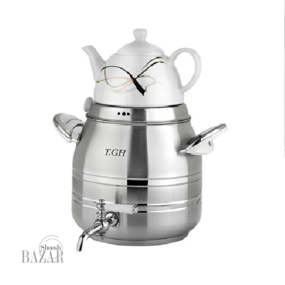 ست کتری و قوری تی جی اچ مدل 8020