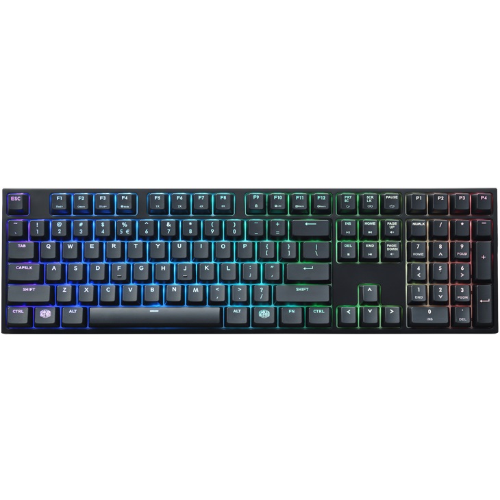 کیبورد گیمینگ کولرمستر مدل Masterkeys Pro L RGB