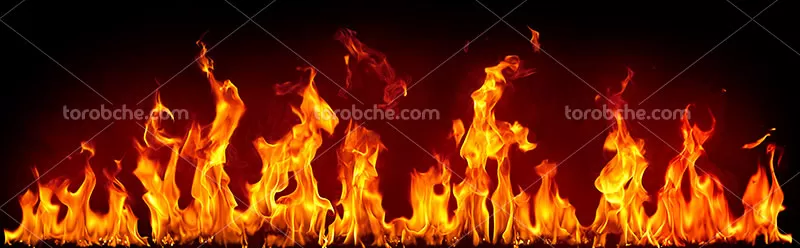 عکس با کیفیت شعله های آتش | گرافیک با طعم تربچه