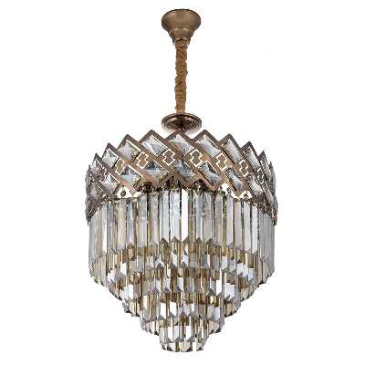 لوستر آویز 12 شعله چشمه نور کد N2660-45