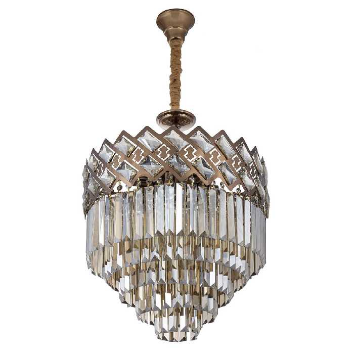 لوستر آویز 12 شعله چشمه نور کد N2660-45