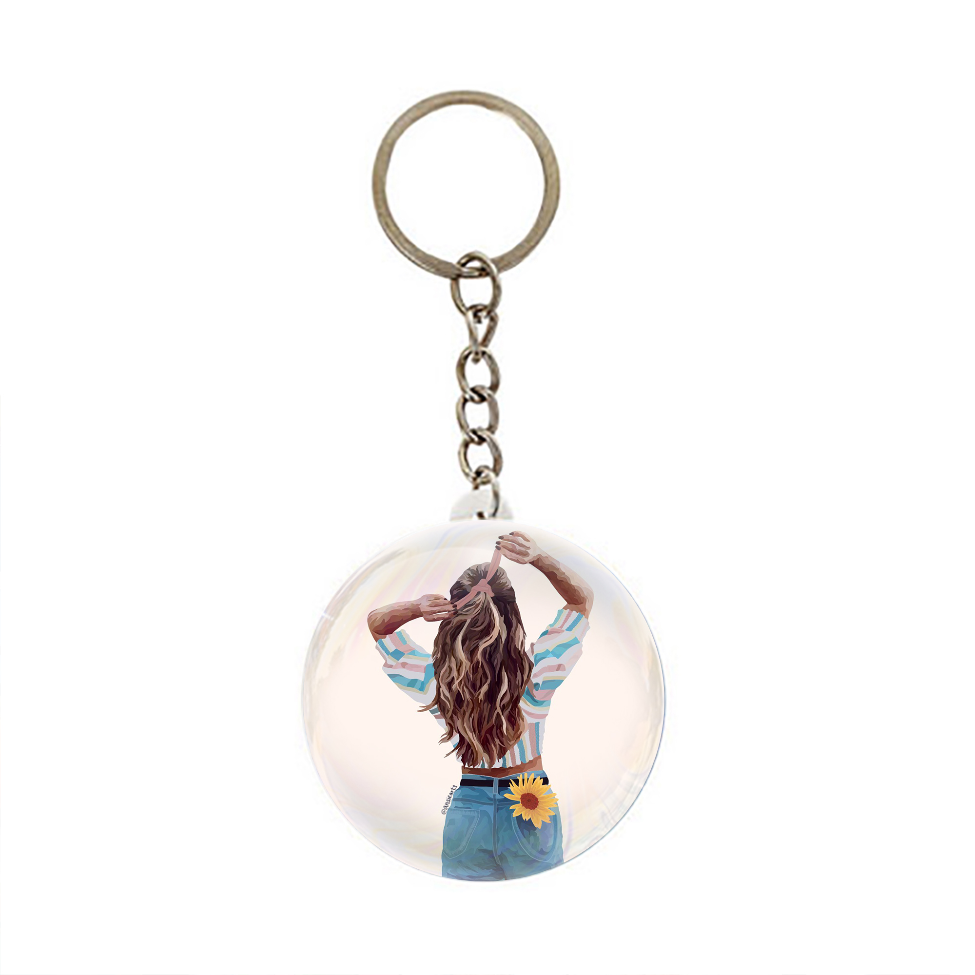 جاکلیدی عرش مدل فانتزی دخترونه کد Asj1398