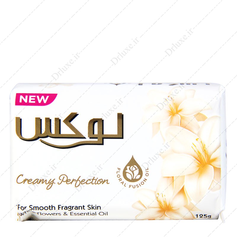 قیمت و خرید صابون لوکس با رایحه ی گل های سفید 125 گرمی - دکتر لوکس