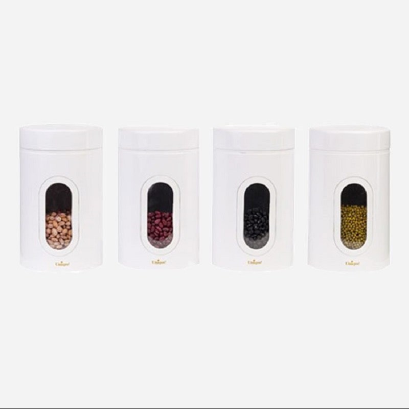 سرویس بانکه پنجره دار 1 لیتر سفید یونیک کد 5975