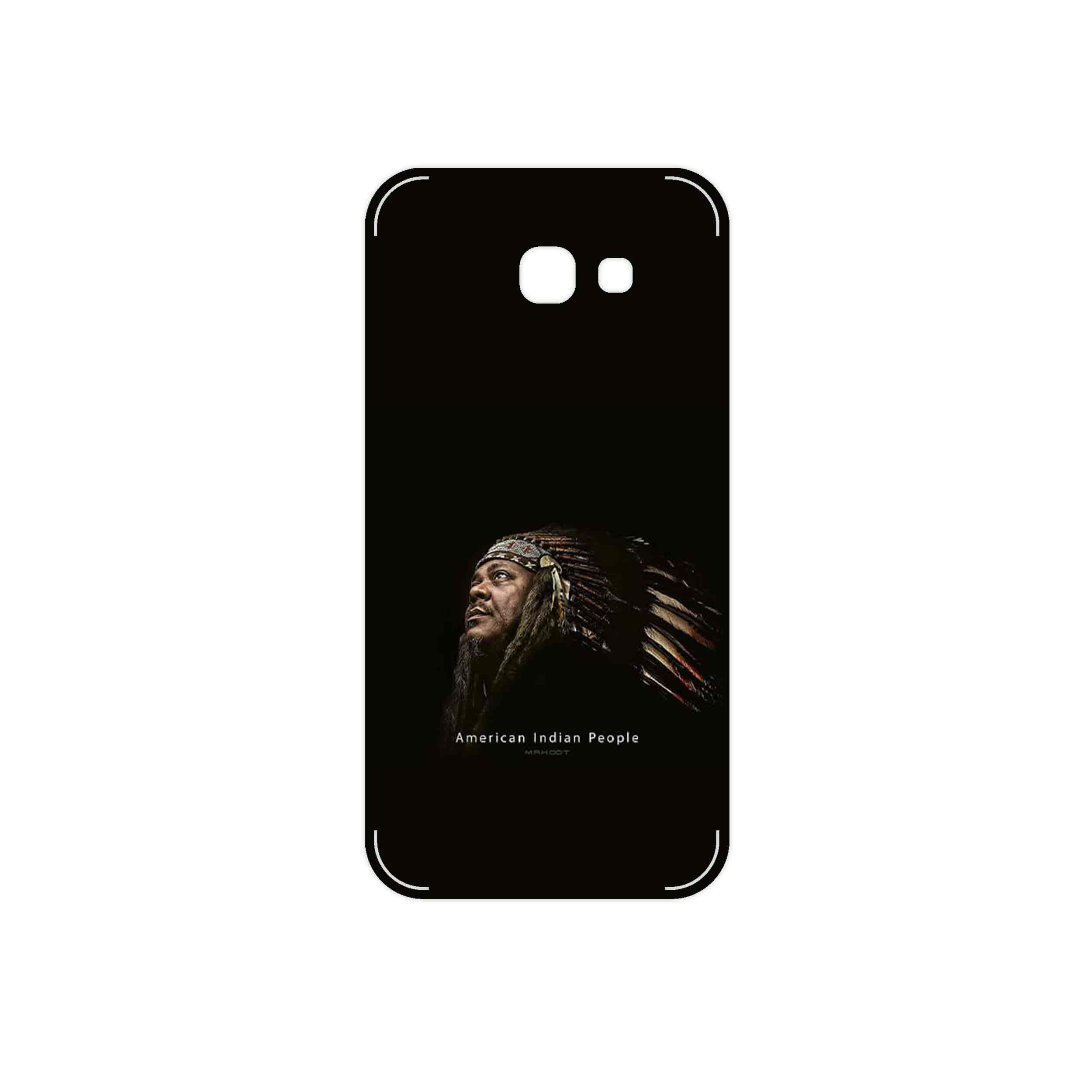 برچسب پوششی ماهوت مدل Portrait of an Indian Man مناسب برای گوشی موبایل سامسونگ Galaxy A5 2017