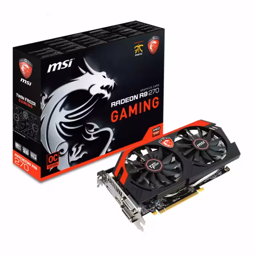 کارت گرافیک ام اس آی Radeon R9 270 GAMING 2G