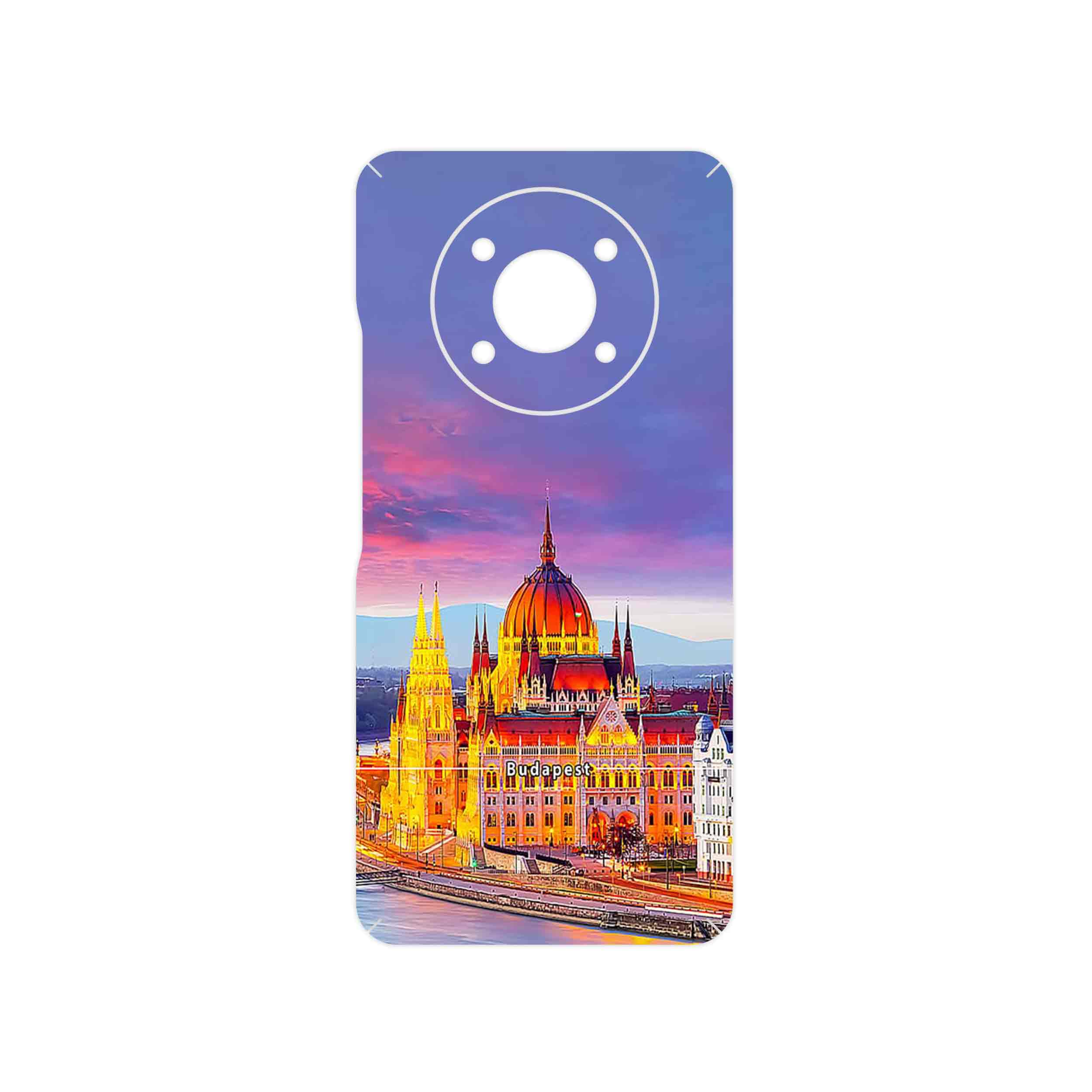 برچسب پوششی ماهوت مدل City of Budapest مناسب برای گوشی موبایل آنر X9 5G