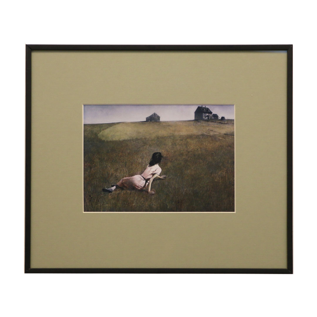 تابلو مدل نقاشی دنیای کریستینا اثر اندرو وایت