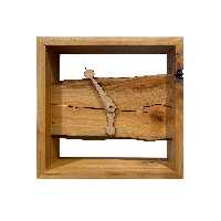 ساعت رومیزی چوبی کد s22