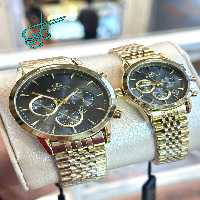خرید ست ساعت زنانه و مردانه الگانس کیفیت عالی موتور ژاپن کد 2116302 - ردگل