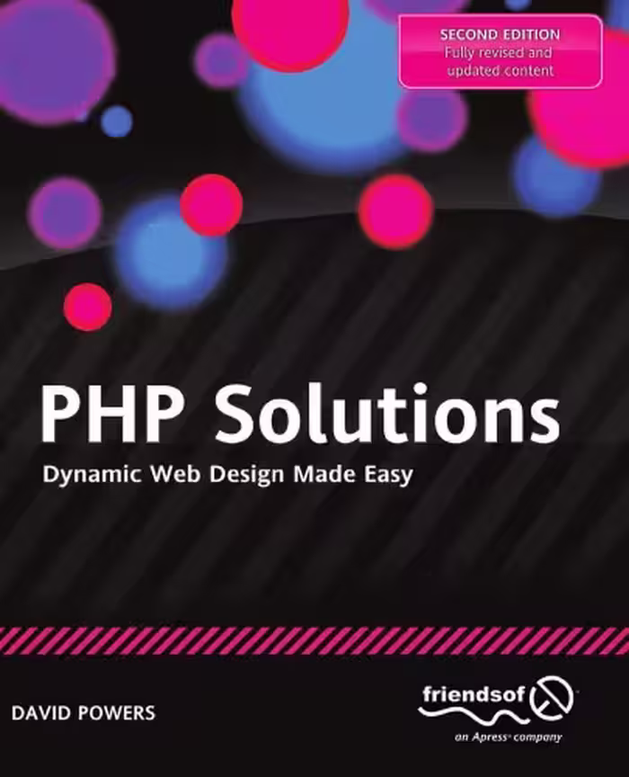 خرید و دانلود نسخه کامل کتاب PHP Solutions: Dynamic Web Design Made Easy