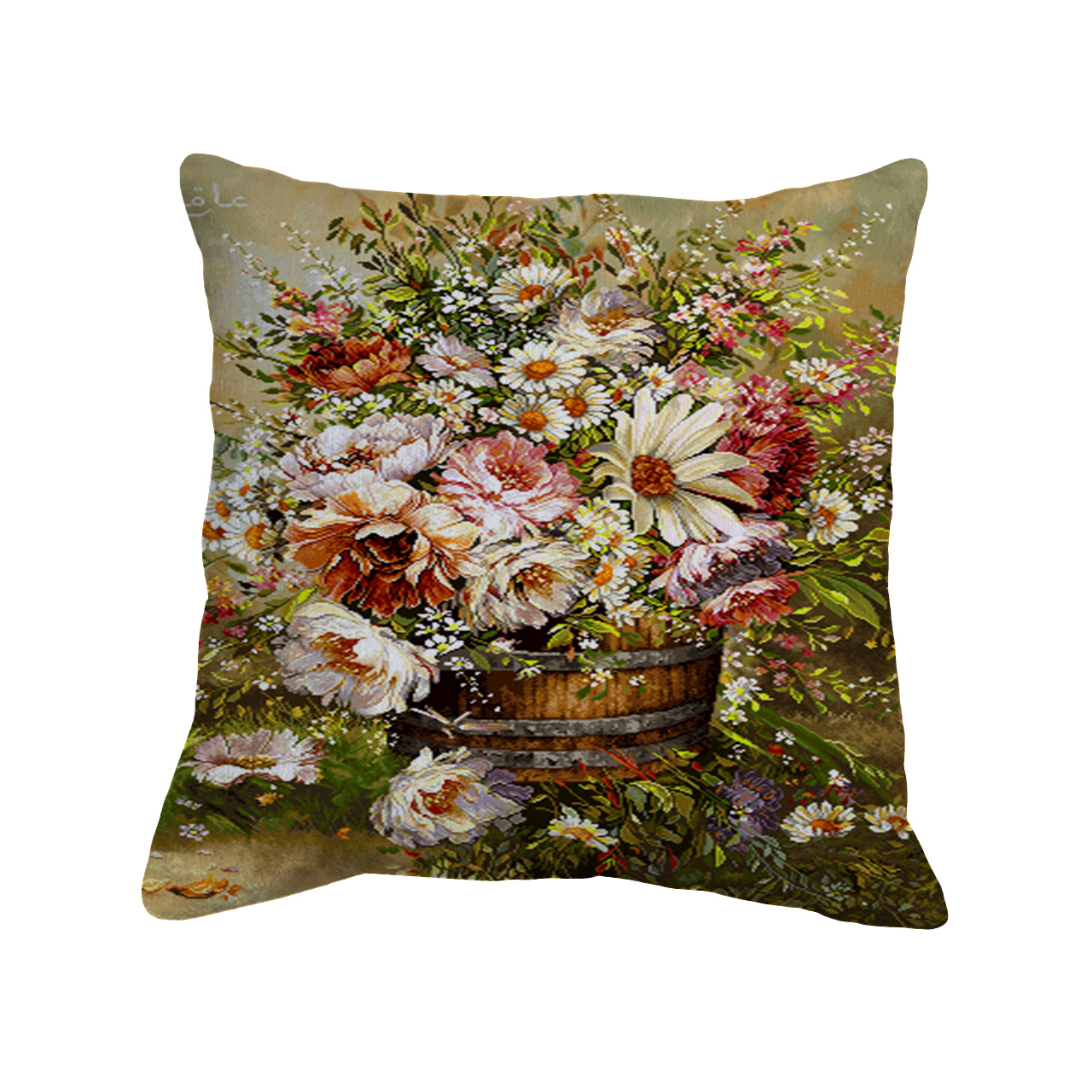 کاور کوسن طرح گل کد 2118