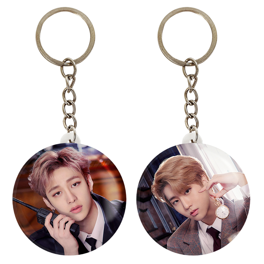 جاکلیدی خندالو مدل هان و بنگ چان گروه استری کیدز Stary Kids کد 1686916870 مجموعه 2 عددی