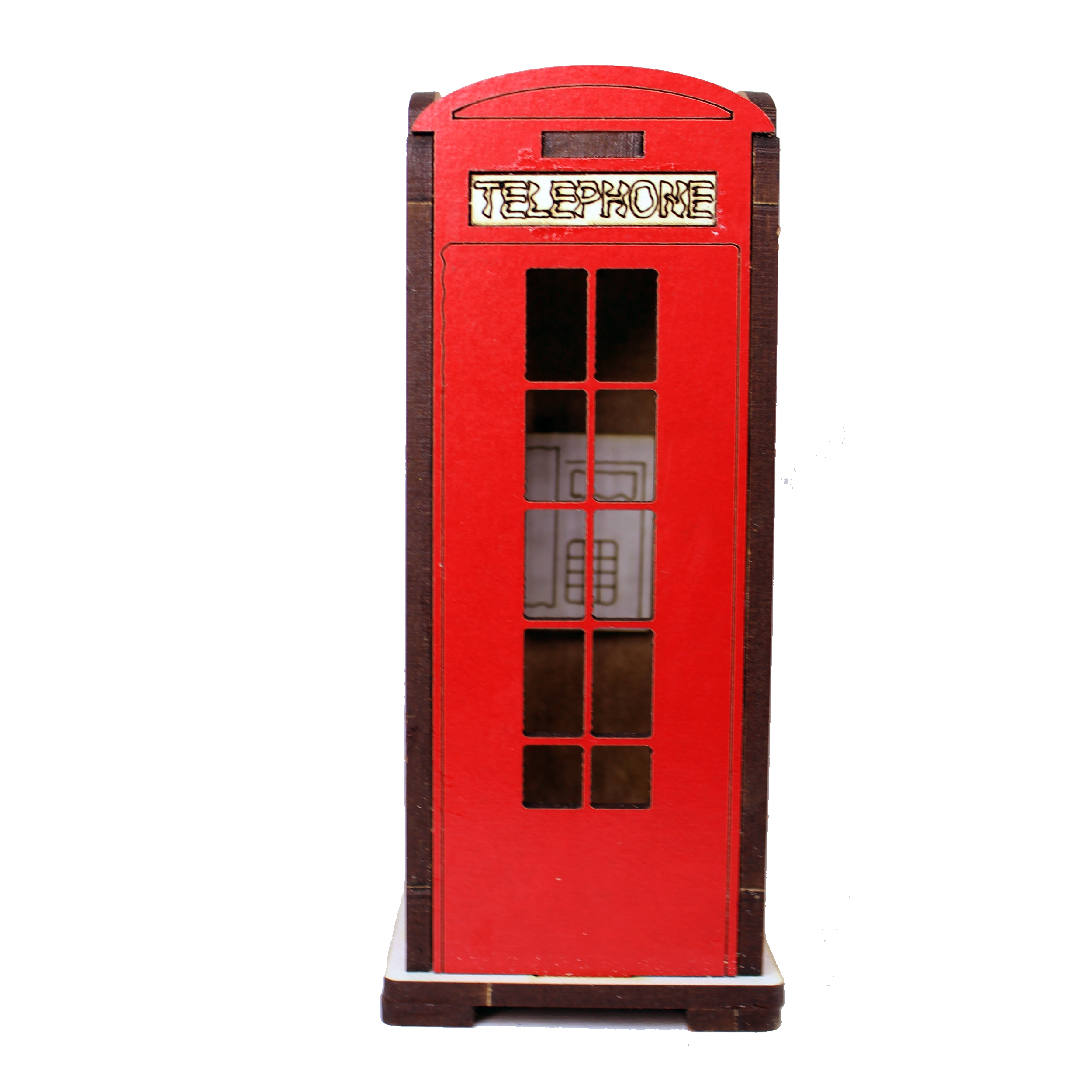 ماکت دکوری طرح کیوسک تلفن مدل D100