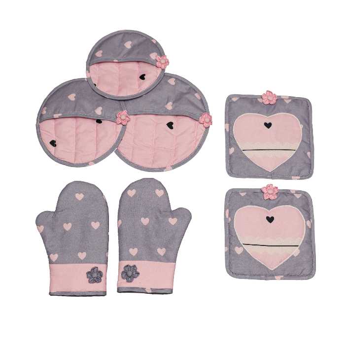 سرویس آشپزخانه 19 تکه مدل پاپیون