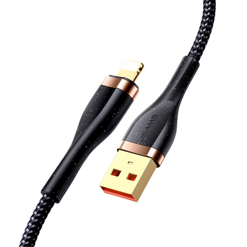 کابل تبدیل  usb-c  به لایتنینگ یوسمز مدل US-SJ487 طول 1.2 متر