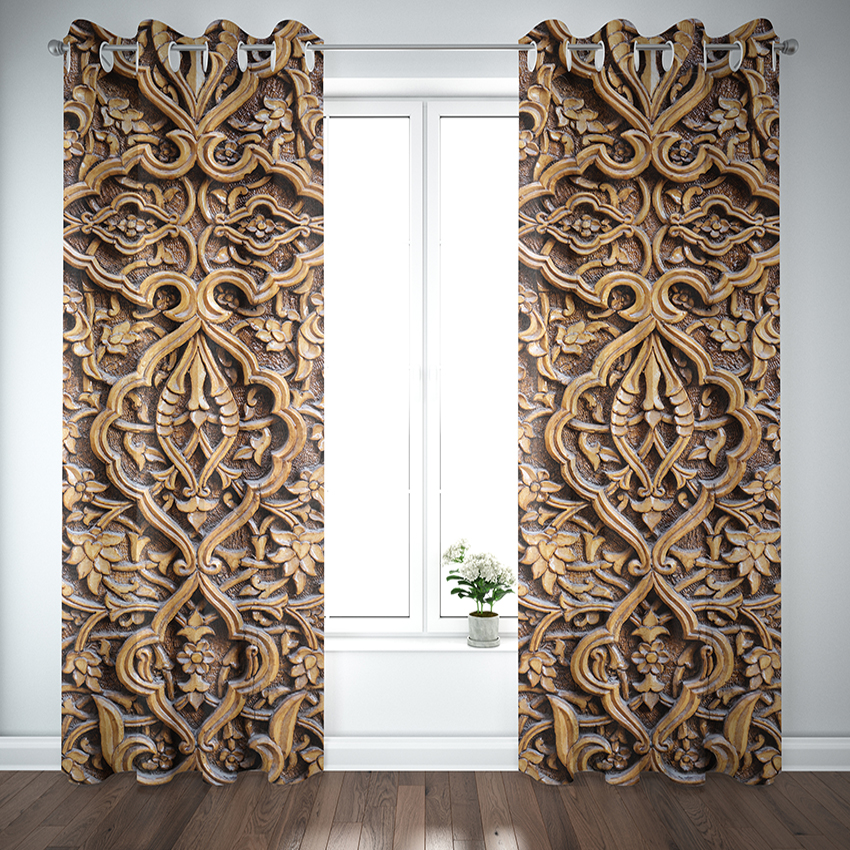 پرده مدل DK300 18 سایز 300x135 سانتی متر