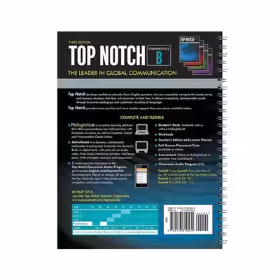 کتاب Top Notch Fundamentals B اثر Joan Saslow and Allen Ascher انتشارات Pearson