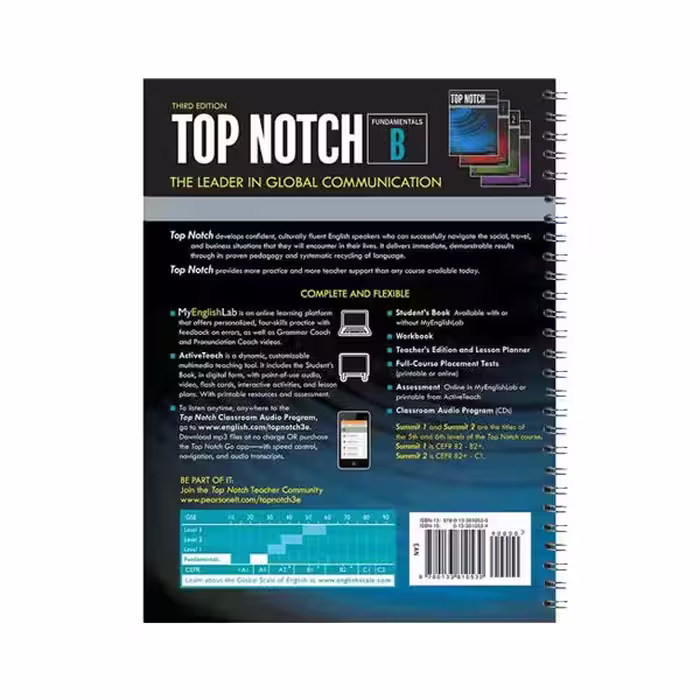 کتاب Top Notch Fundamentals B اثر Joan Saslow and Allen Ascher انتشارات Pearson