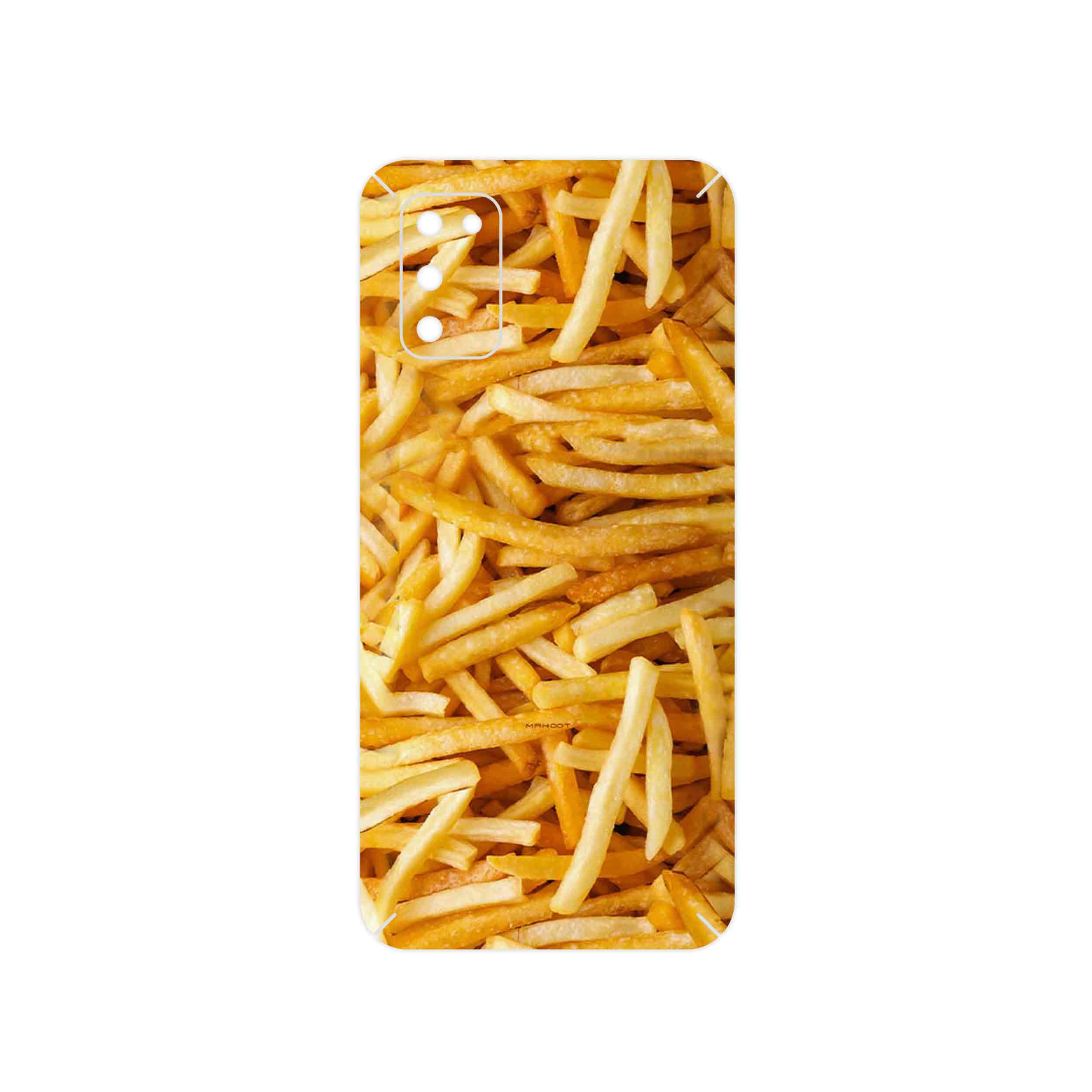 برچسب پوششی ماهوت مدل French fries مناسب برای گوشی موبایل سامسونگ Galaxy M02s