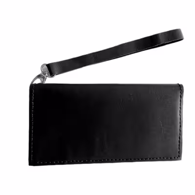 کیف پول چرمی مدل دستدوز بند دار P1