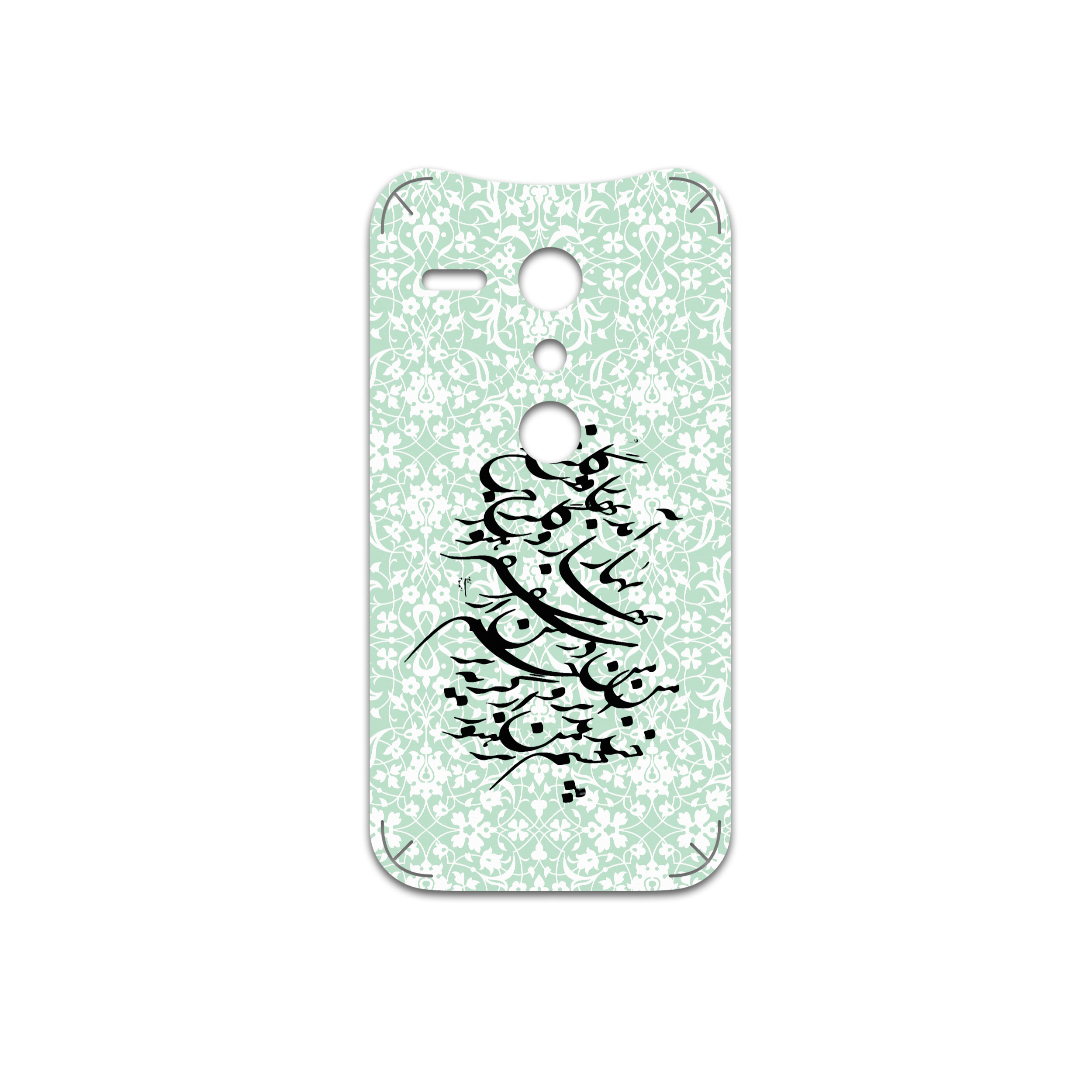 برچسب پوششی ماهوت مدل Nastaliq-3 مناسب برای گوشی موبایل موتورولا Moto G