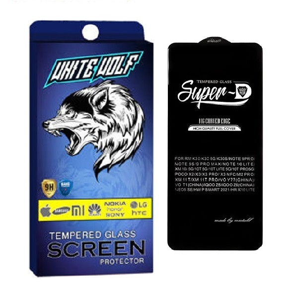 محافظ صفحه نمایش وایت ولف مدل Super-D  مناسب برای گوشی موبایل شیائومی Redmi Note 12 Pro | کالا برتری