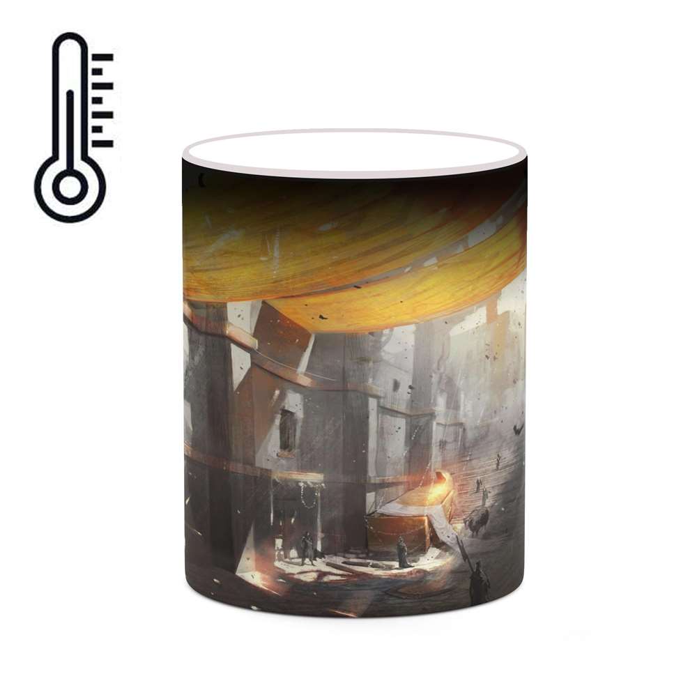 ماگ حرارتی کاکتی طرح بازی Dragon Age مدل mgh20967