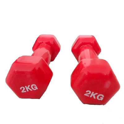 دمبل مدل اس پی وزن 2 کیلوگرم بسته 2 عددی