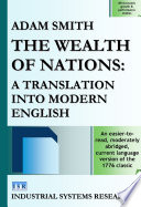 خرید و دانلود نسخه کامل کتاب The Wealth of Nations: A Translation into Modern English - pdf