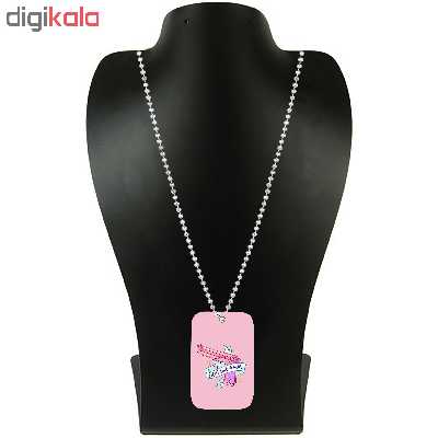 گردنبند طرح دختر جنگجو کد PF10