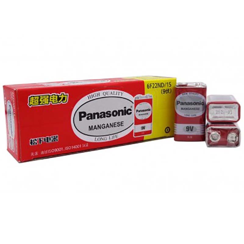 باتری کتابی 9 ولت پاناسونیک Panasonic