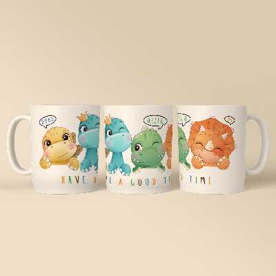 ماگ طرح دایناسور مدل have a good time