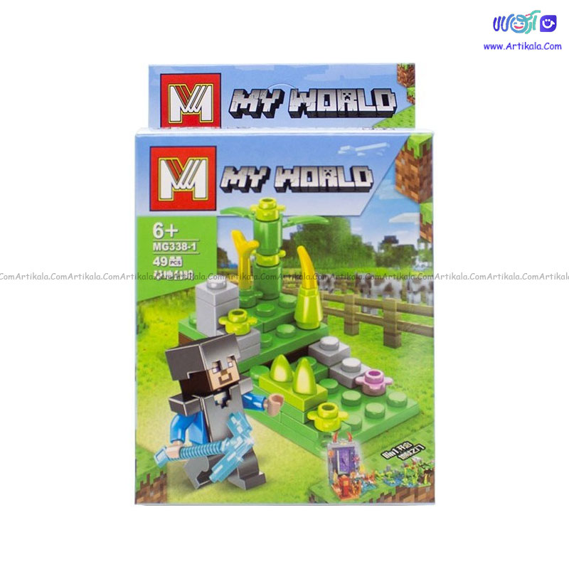 لگو ماینکرفت 49 قطعه مدل MG338-1