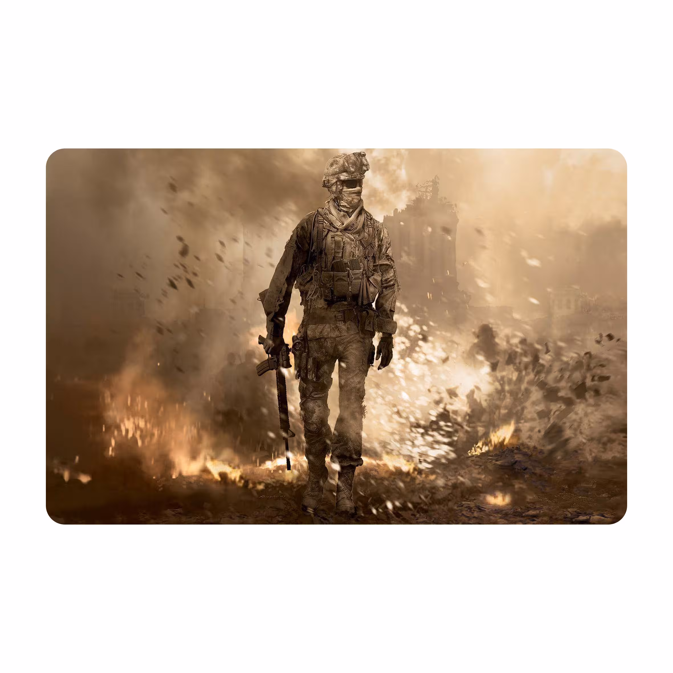 ماوس پد طرح کال آف دیوتی - call of duty مدل mpb693