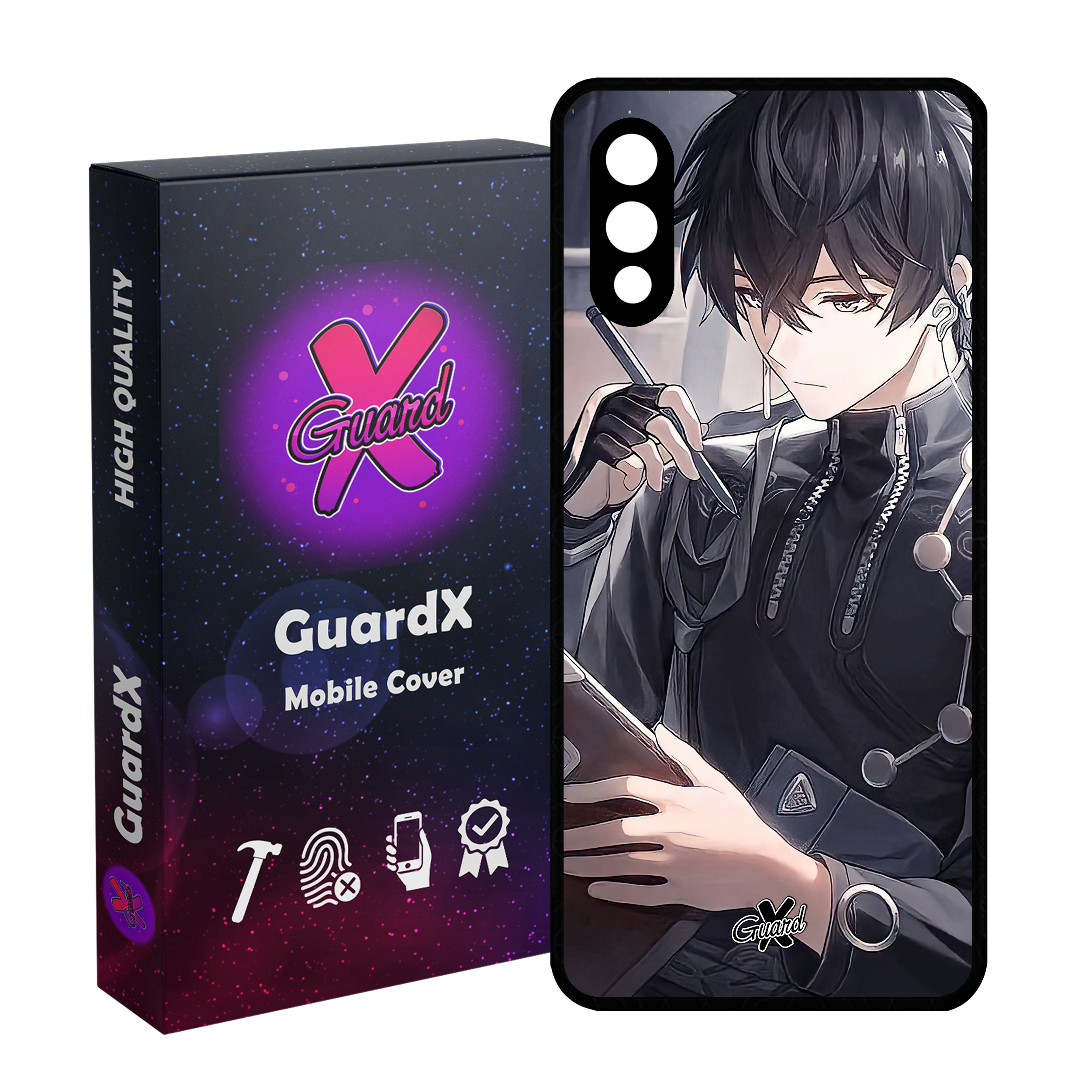 کاور گارد ایکس طرح انیمه مدل Glass10510 مناسب برای گوشی موبایل سامسونگ Galaxy A02 / M02