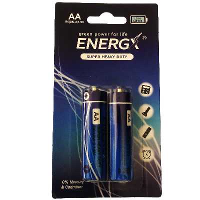 باتری قلمی مدل R6 UM-3 بسته دو عددی