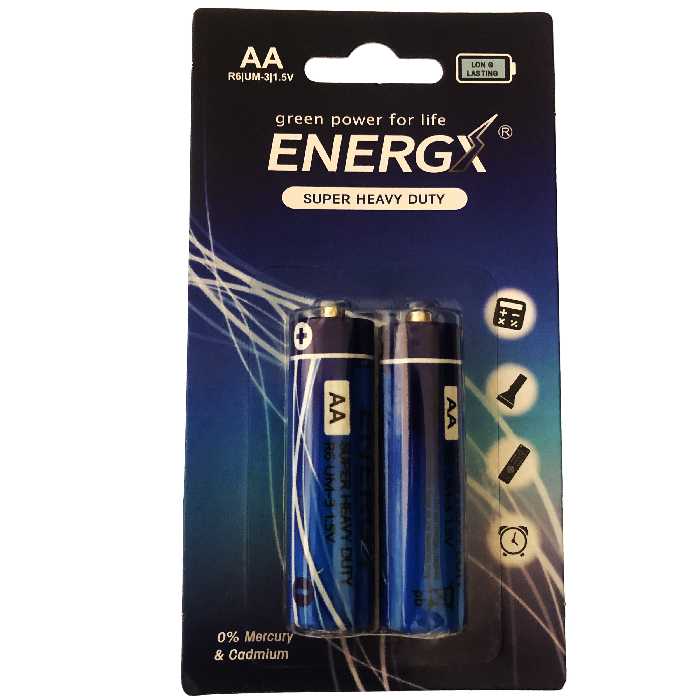 باتری قلمی مدل R6 UM-3 بسته دو عددی