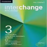 Interchange 3 5th SB WB CD کتاب اینترچنج 3 (کتاب دانش آموزـ کتاب تمرین ـ فایل صوتی)