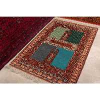 فرش دستباف تمام پشم یک و نیم متری 