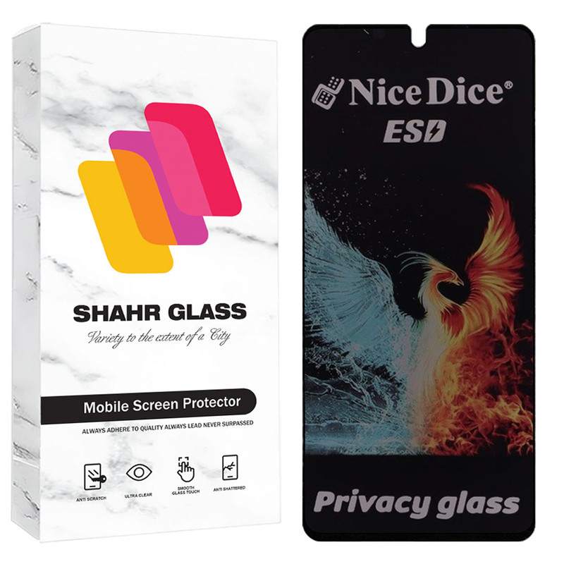 محافظ صفحه نمایش شهر گلس مدل SND7 مناسب برای گوشی موبایل سامسونگ Galaxy F06 5G / Galaxy M06 5G / Galaxy A06 5G / Galaxy F16 5G / Galaxy M16 5G / ریلمی C61 / Note 60 / Note 60x / رد تون Red Tone E10 | کالا برتری