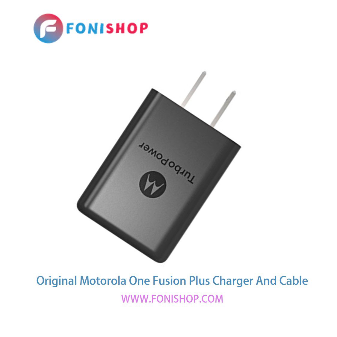 کابل و شارژر فست اصلی موتورولا Motorola One Fusion Plus
