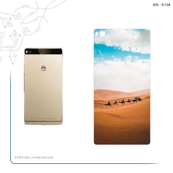 برچسب پوششی ماهوت مدل Camel مناسب برای گوشی موبایل هوآوی P8