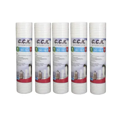 فیلتر دستگاه تصفیه آب سی سی کا مدل JWCS-10-5 مجموعه 5 عددی