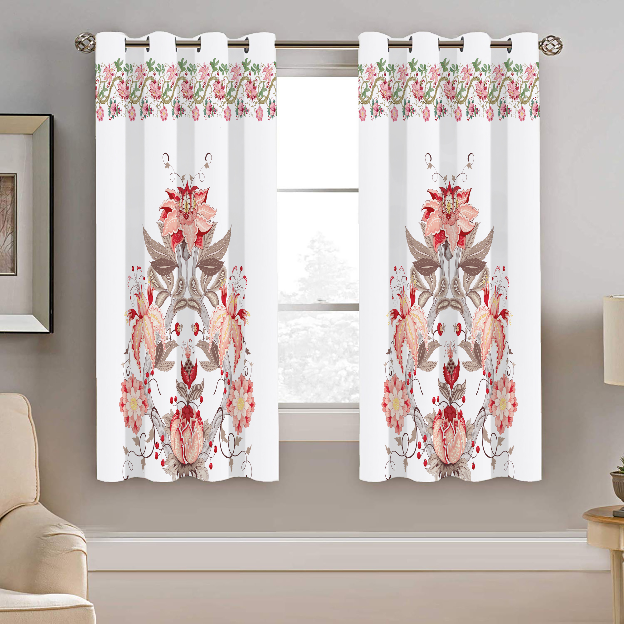 پرده نیروانا مدل plk767 سایز 190 × 140 سانتی متر