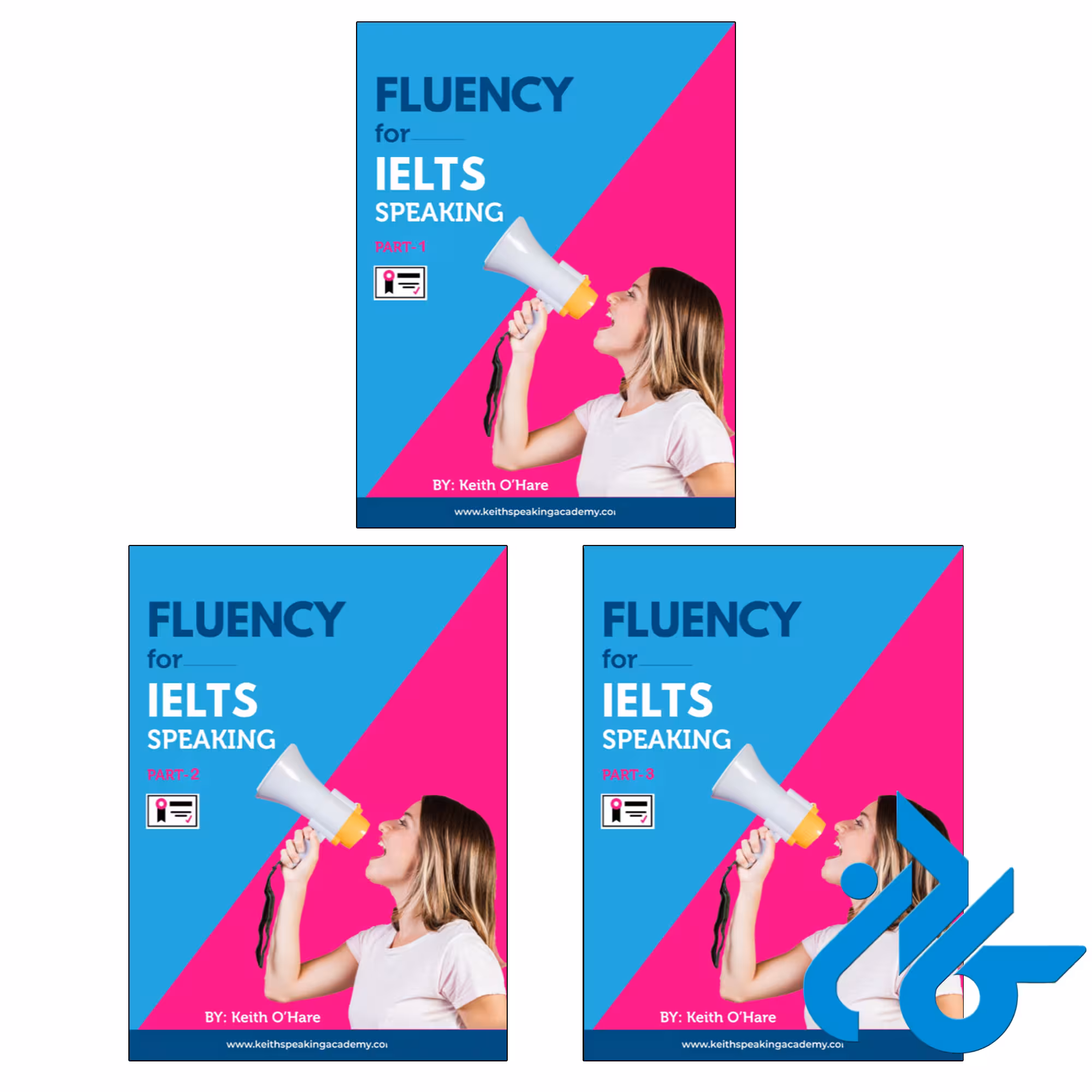 خرید و قیمت پکیج کامل کتاب های Fluency For Ielts Speaking