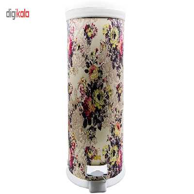 سطل زباله پدالی پدالدار بهاز کالا مدل D.R 508 ظرفیت 20 لیتری