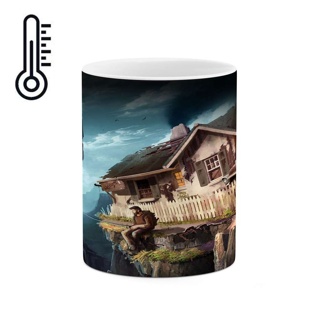 ماگ حرارتی کاکتی طرح فانتزی مدل mgh12400